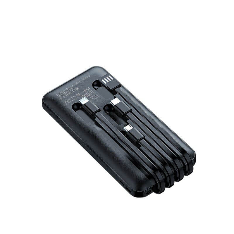 10000mAh Powerbank with 4 Built-in Cable by Corporate Gift Store Singapore