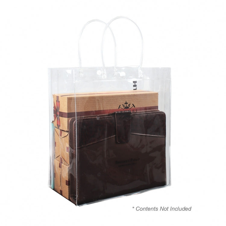 PVC Transparent Shopping Bag by Corporate Gift Store Singapore