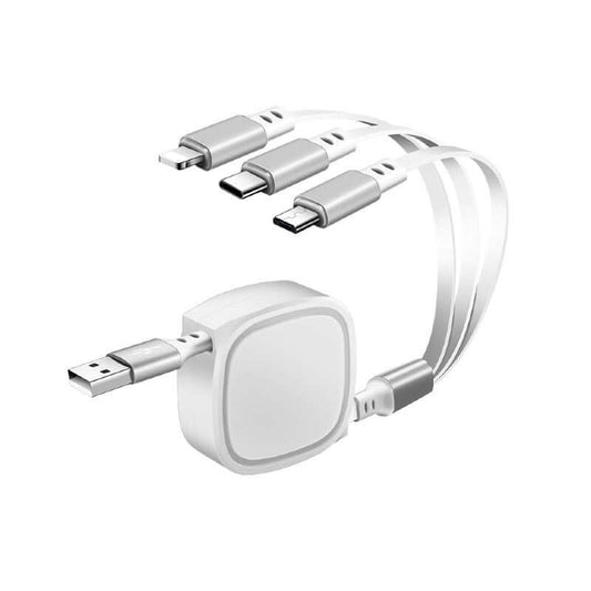 3-in-1 Retractable Multicable by Corporate Gift Store Singapore