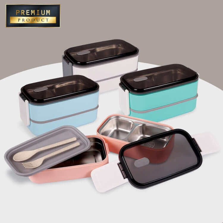2 Tier Lunch Box by Corporate Gift Store Singapore