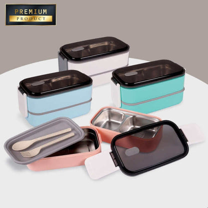 2 Tier Lunch Box by Corporate Gift Store Singapore
