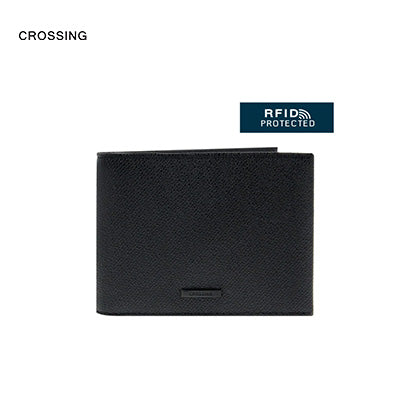 Crossing Elite Slim Leather Wallet [8 Card Slots] RFID by Corporate Gift Store Singapore
