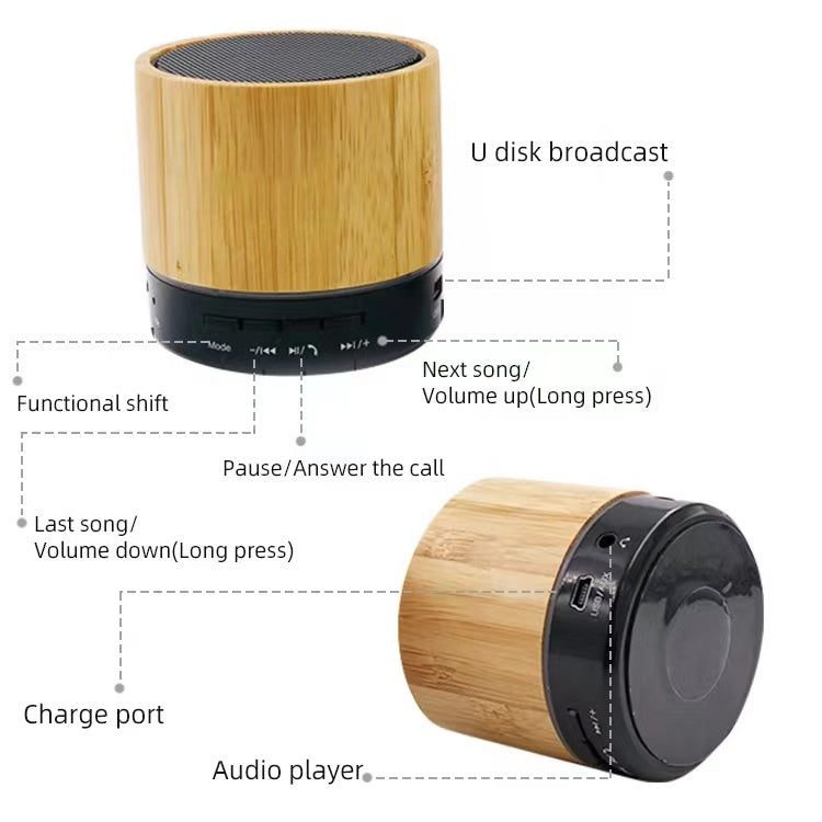 Bamboo Wood Speaker by Corporate Gift Store Singapore