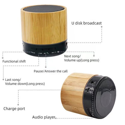 Bamboo Wood Speaker by Corporate Gift Store Singapore