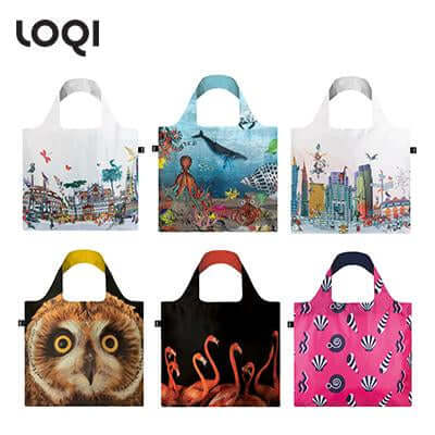 Loqi Artist Series Foldable Tote Bag by Corporate Gift Store Singapore