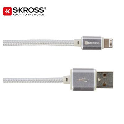 SKROSS Lightning Connector Cable - Steel Line | gifts shop