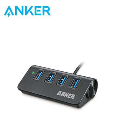 Anker Aluminum 4-Port USB 3.0 Hub by Corporate Gift Store Singapore