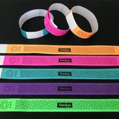 Solid Colored TYVEK Wristbands | gifts shop
