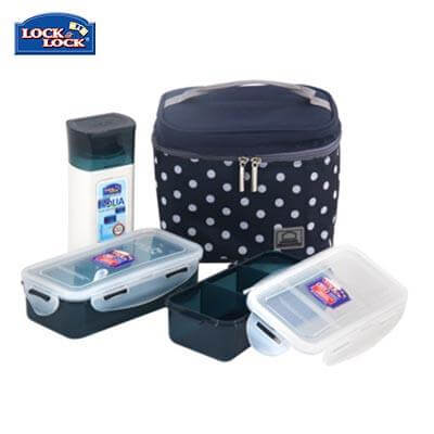 Lock & Lock 2 Pieces Lunch Box and Water Bottle Set by Corporate Gift Store Singapore
