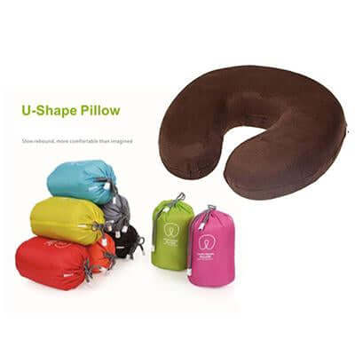 U-Shaped Memory Foam Neck Pillow by Corporate Gift Store Singapore