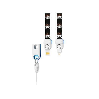 3 in 1 Lanyard Charging Cable by Corporate Gift Store Singapore
