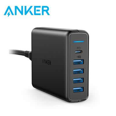 Anker PowerPort Speed PD 5 Ports USB-C Charging Station by Corporate Gift Store Singapore