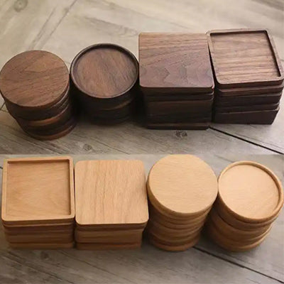 Eco-Friendly Wooden Coaster by Corporate Gift Store Singapore