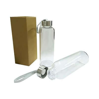 450ml Glass Water Bottle by Corporate Gift Store Singapore