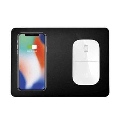 PU Leather Wireless Mouse Pad by Corporate Gift Store Singapore