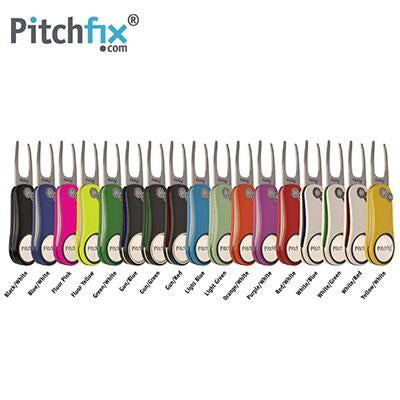 Pitchfix Hybrid 2.0 Golf Divot Tool with Ball Marker and Pencil Sharpener | gifts shop