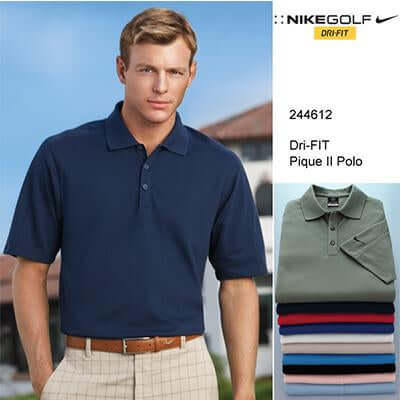 Nike Golf Dri-FIT Pique Polo Shirt by Corporate Gift Store Singapore