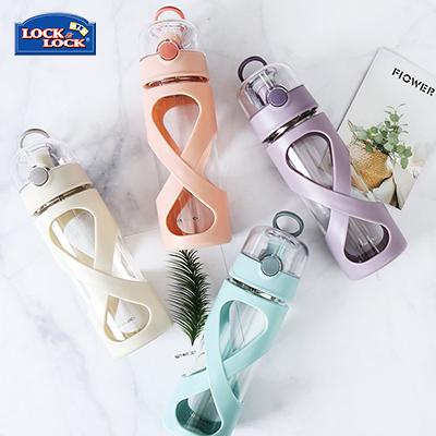 Lock & Lock One Touch Glass Water Bottle 500ml by Corporate Gift Store Singapore