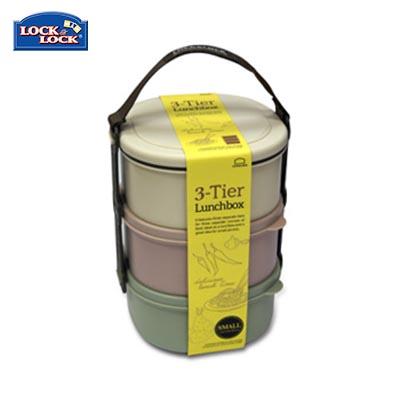 Lock & Lock 3-tier Lunch Box with Handle | gifts shop