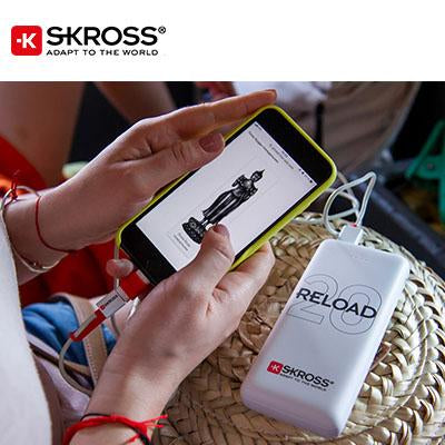 SKROSS Reload 20 Power Bank - 20,000 mAh by Corporate Gift Store Singapore