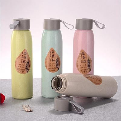 Wheat Straw Eco Glass Bottle | gifts shop