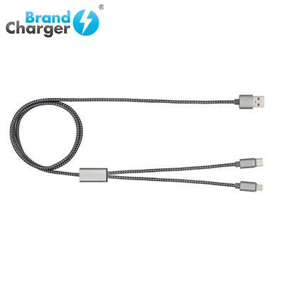BrandCharger Trident Plus Aluminium Charging Cable by Corporate Gift Store Singapore