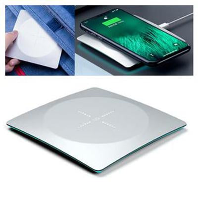 Alloy Super Thin Wireless Charger With Led Light | gifts shop