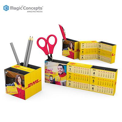 Magic Concepts Magic 3 Panel Calendar by Corporate Gift Store Singapore