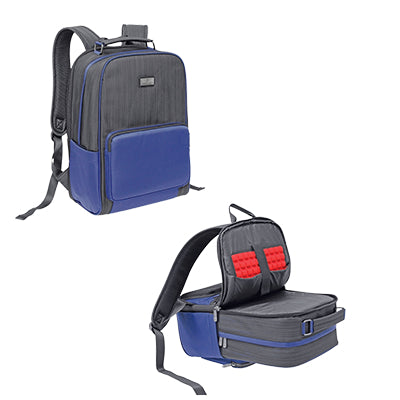 Allan D'Lious Nylon Laptop Backpack with 4 Compartment by Corporate Gift Store Singapore