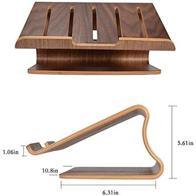 Eco-Friendly Wooden Laptop Stand by Corporate Gift Store Singapore