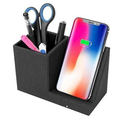 Wireless Charger with Pen Holder by Corporate Gift Store Singapore