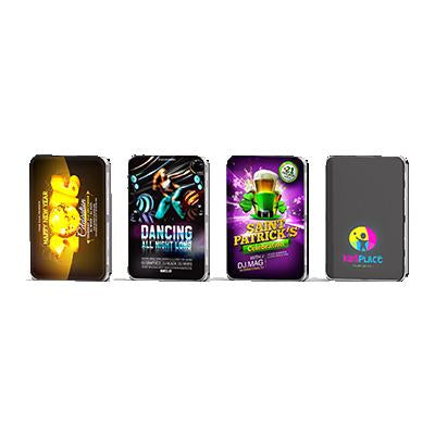 LED Crystal Ultra Slim Power Bank by Corporate Gift Store Singapore