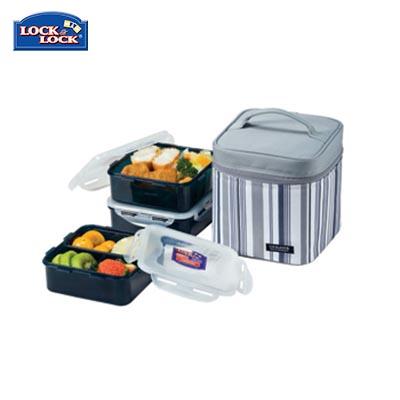 Lock & Lock 3 Pieces Lunch Box Set 870ml | gifts shop