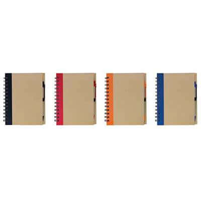 Eco-Friendly Cover Notepad with Pen by Corporate Gift Store Singapore