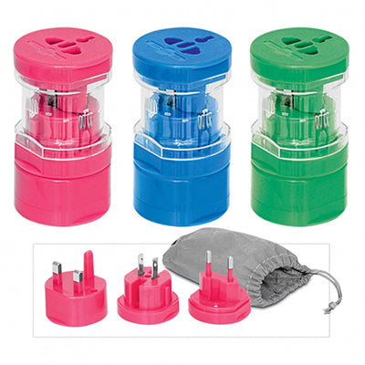 Multi Travel Adaptor by Corporate Gift Store Singapore