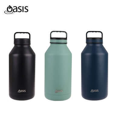 Oasis Stainless Steel Insulated Titan Water Bottle 1.9L by Corporate Gift Store Singapore