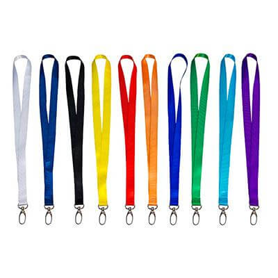 20mm Nylon Lanyard with Oval Hook by Corporate Gift Store Singapore
