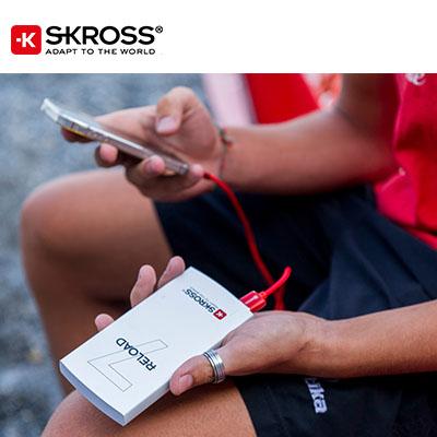 SKROSS Reload 7 Power Bank - 7000 mAh by Corporate Gift Store Singapore