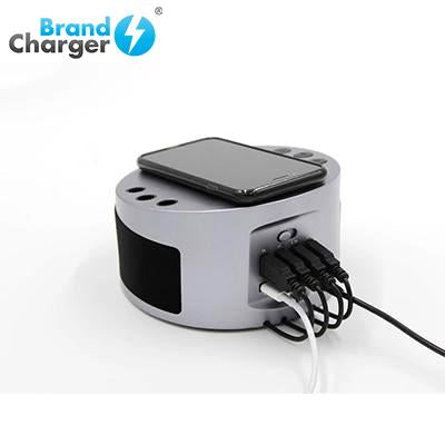 BrandCharger LYNQ Desktop Holder with Speaker and USB Hub by Corporate Gift Store Singapore