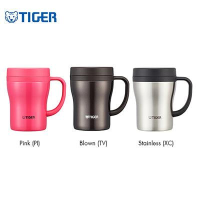 Tiger Stainless Steel Mug with Tea Strainer CWN-A | gifts shop