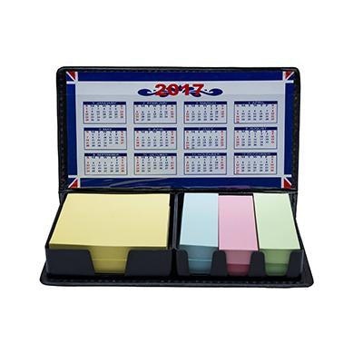 Notepad, Coloured Post-it flag with Calendar Memo Holder by Corporate Gift Store Singapore