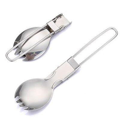 Foldable Stainless Steel Spork Travelling Cutlery | gifts shop