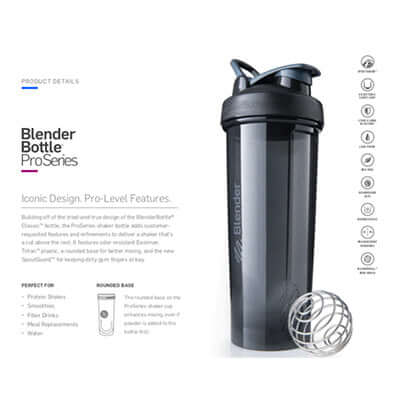 BlenderBottle Pro™ Series Shaker Bottle by Corporate Gift Store Singapore