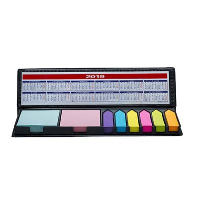 Dual Notepad, Post-it flag with Calendar Memo Holder by Corporate Gift Store Singapore