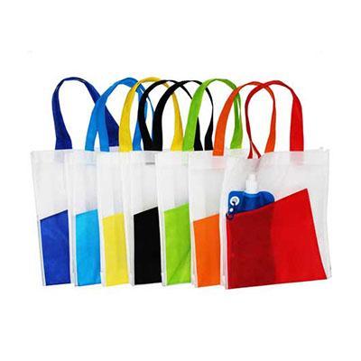 A4 2-Tone Eco Non-Woven Bag by Corporate Gift Store Singapore