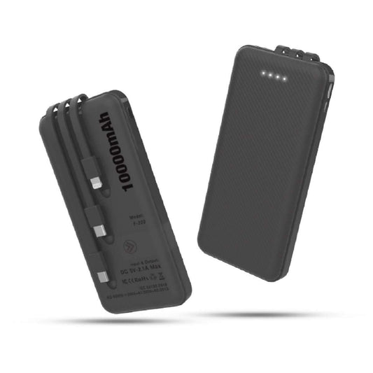 10000mAh Powerbank with 3 Built-in Cables by Corporate Gift Store Singapore