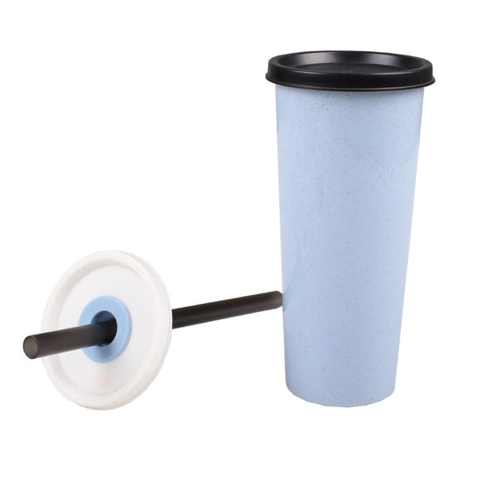 Organic Wheat Fiber Mug With Straw by Corporate Gift Store Singapore