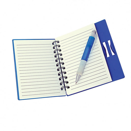 Hand Cover Notebook With Pen by Corporate Gift Store Singapore