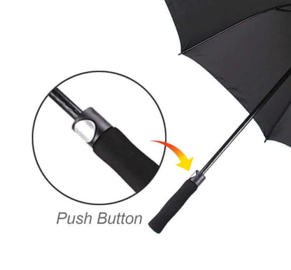 30'' Black Umbrella by Corporate Gift Store Singapore