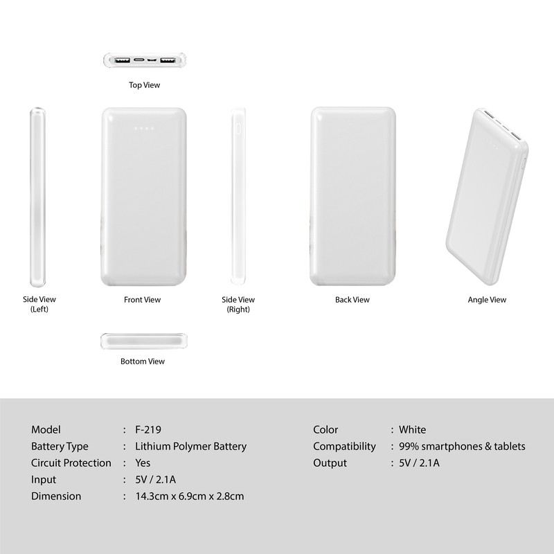 Megapower 20000mAh Power Bank by Corporate Gift Store Singapore